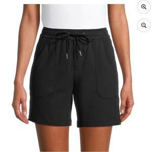 Athlux Women’s Active Commuter Bermuda Shorts Size M Black 7” Inseam